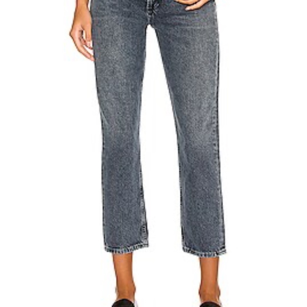 AGOLDE Riley High Rise straight crop jeans ( size 29)
